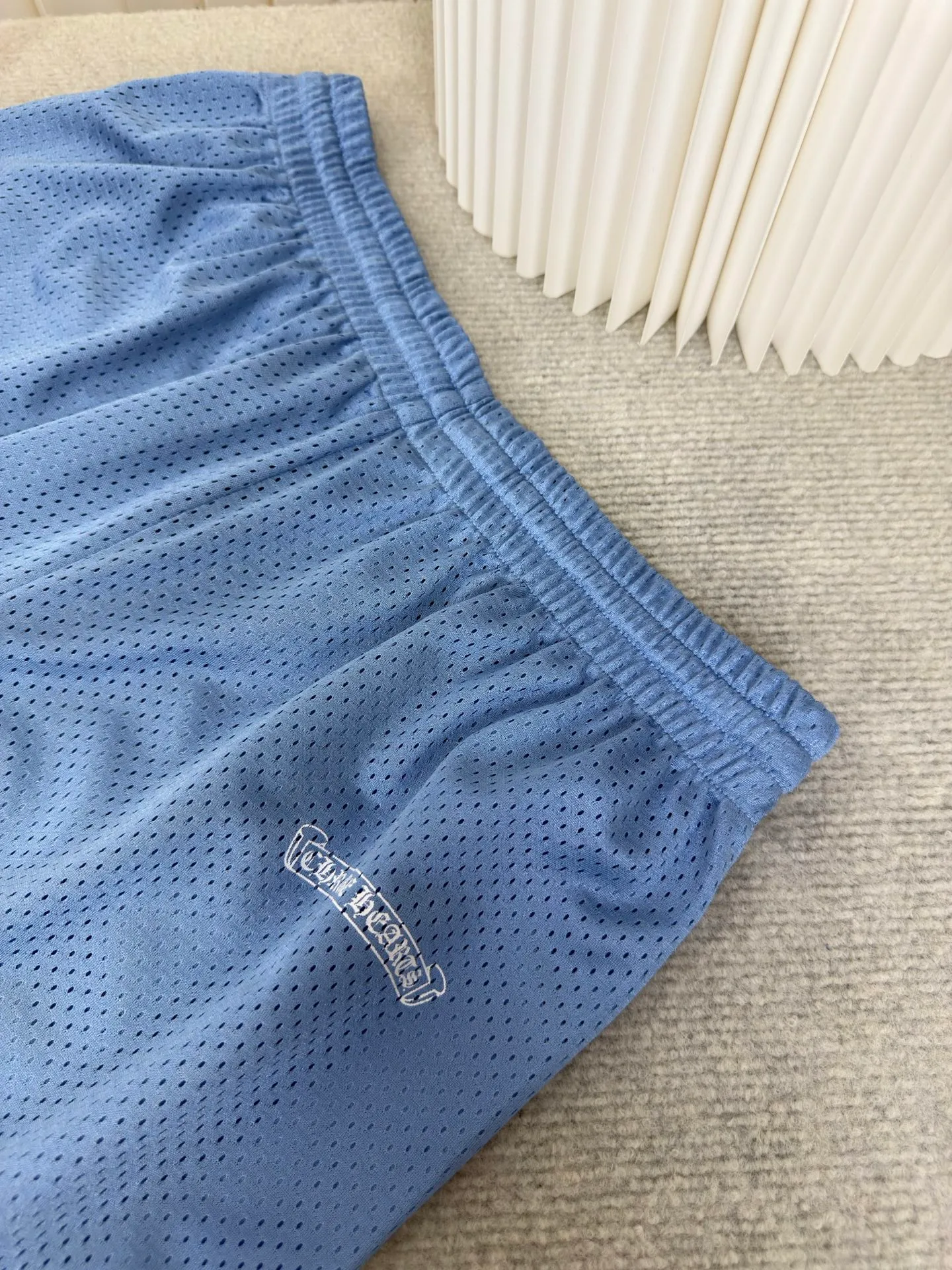 P270 Chrome Hearts Glitter Ice Hockey Jersey Pants Authentic version - physical counter - top luxury quality 🆚 Instant sale of all versions on the market YB version Custom dyeing color The highest version on the market The fabric is made of high-density 100D bird's eye cloth Double-sided mesh positioning is very time-consuming The cost of labor loss is very high Non-market single-layer thin see-through junk goods Same style for men and women OS version Size S M L